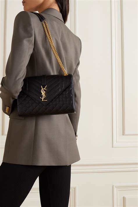 envelope medium bag ysl silver medium|ysl envelope bag medium size.